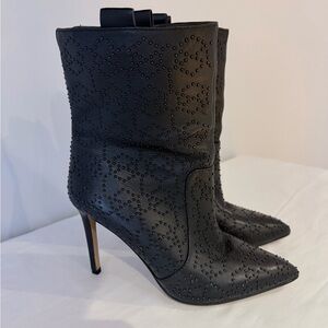 Vince Camuto Elegant Black Studded Women's Boots
